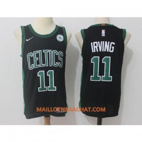 Maillot NBA Boston Celtics Kyrie Irving 11 Nike 2017-18 Noir Swingman - Homme